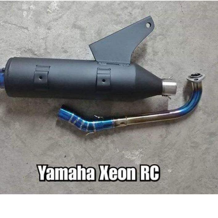 Restock knalpot tsukigi xeon gt 125 xeon rc 125 knalpot standar racing ego lc xeon rc xeon gt leher 