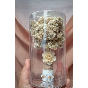 tabung mika diameter 7 tinggi 16 untuk kemasan souvenir atau makanan ringan