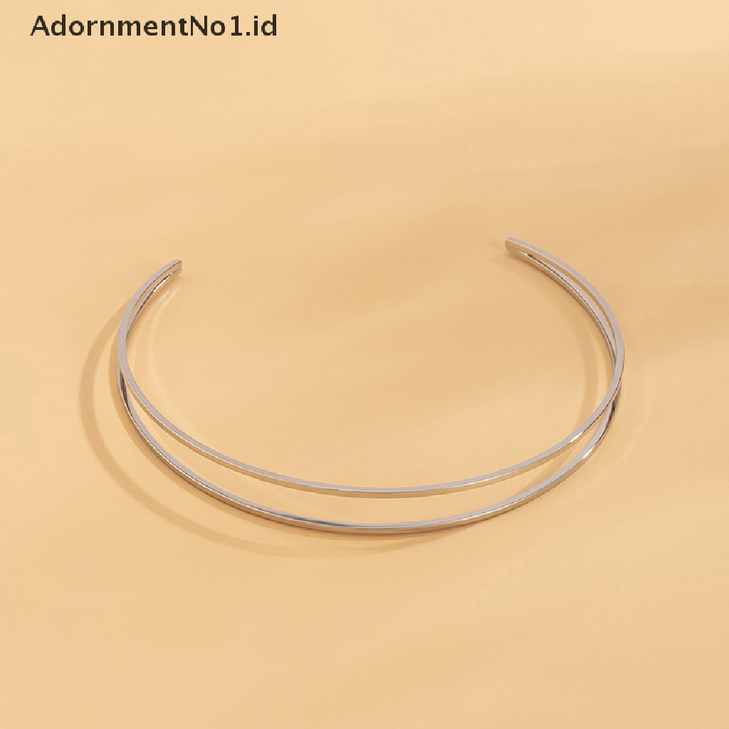 [AdornmentNo1] Punk Armlet Adjustable Upper Arm Cuff Minimalist Bangle Armband Gelang Lengan [ID]