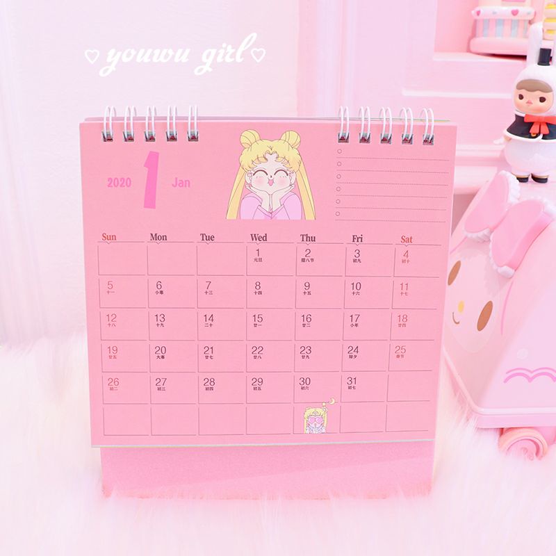

NC READY- KALENDER MEJA KALENDER DUDUK Sailormoon