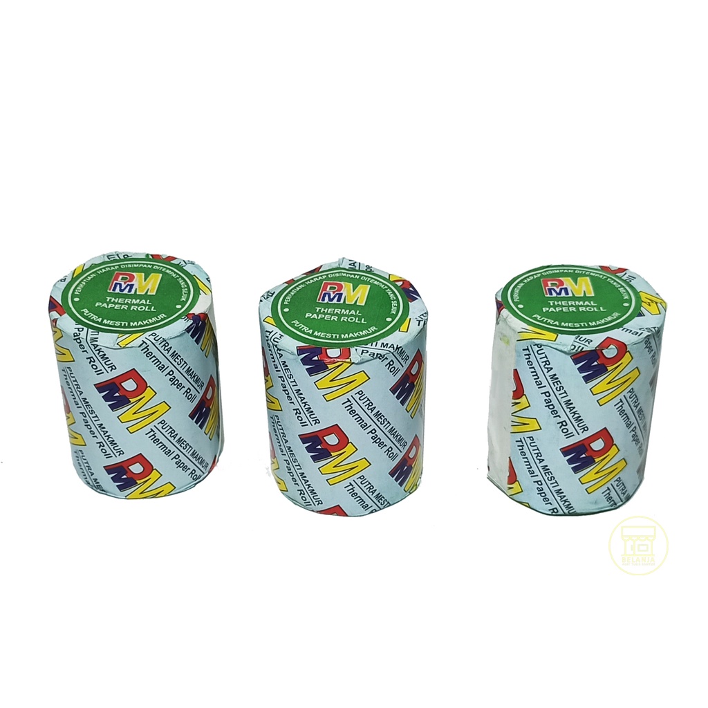 

PMM - Kertas Struk Kasir Thermal 58x48 Kualitas Terbaik - Roll