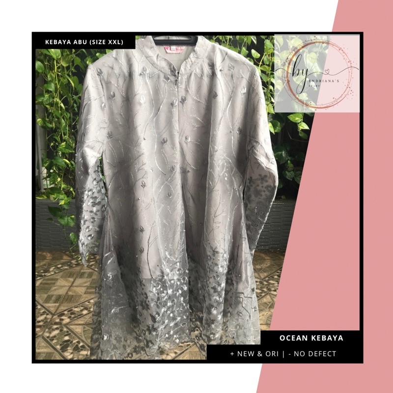 Ocean Kebaya | Kebaya Lamaran | Kebaya Kondangan | Kebaya Wisuda | Kebaya Brukat [New & Ori]