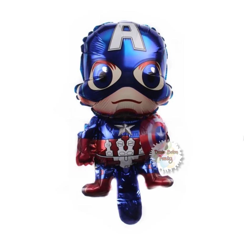 Balon Foil Captain America / Balon Avengers Mini