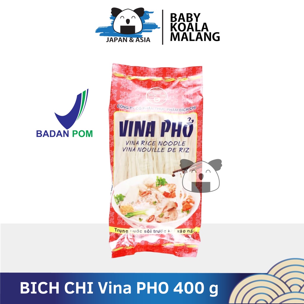 

BICH CHI VINA PHO Vietnam Rice Noodle 400 g │ Kwetiau Mie Berass