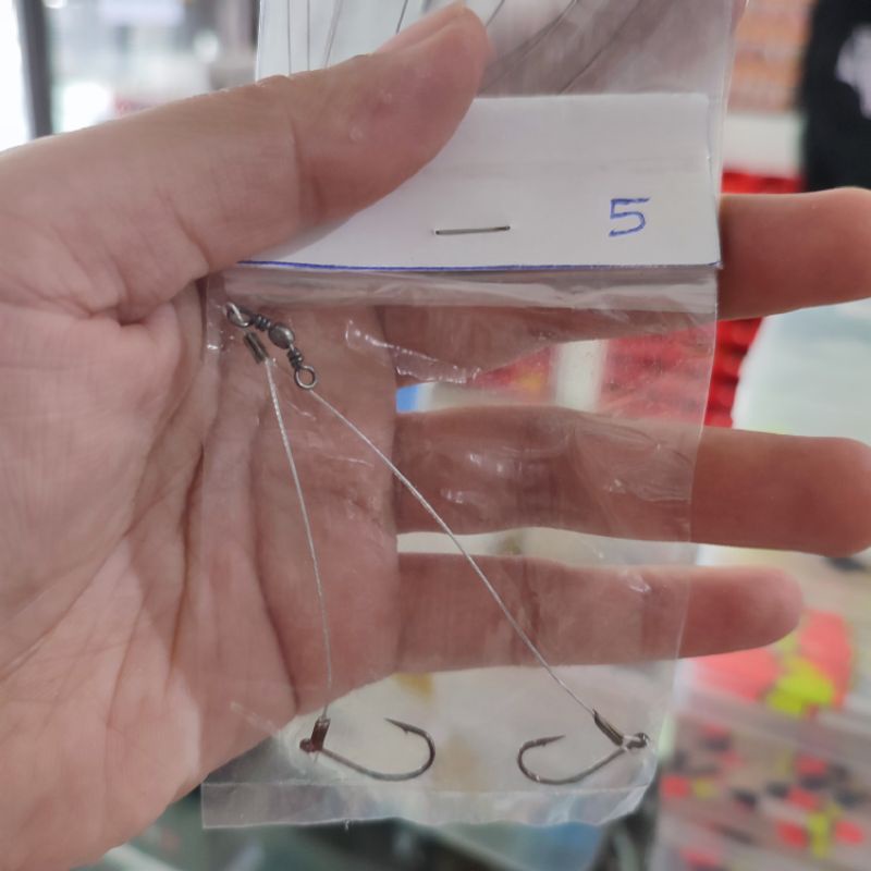 RANGKAIAN KAIL BUAT MANCING IKAN BAWAL CABANG 2 TERSEDIA NO 12345