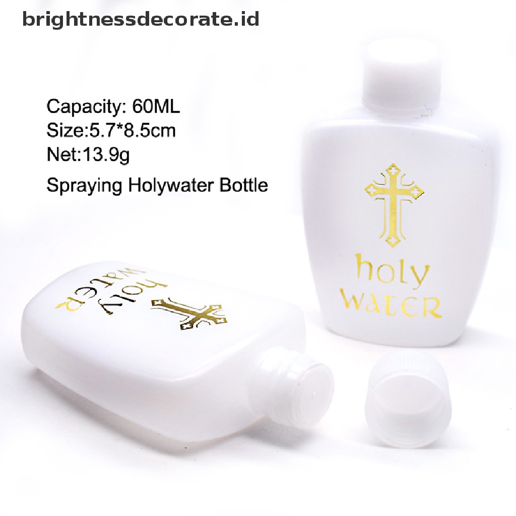 [Birth] 1pc 60ml Holy Water Bottle Botol Air Suci Gereja Prima Kokoh [ID]