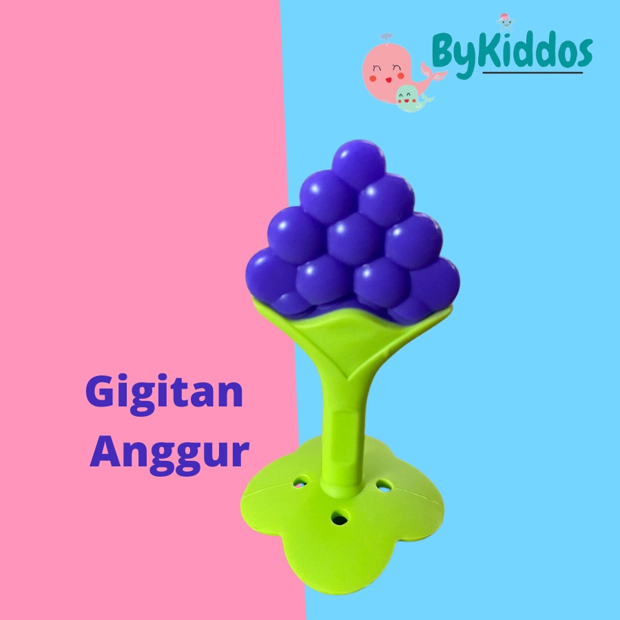 ByKiddos - Gigitan Bayi Bentuk Pisang / Sikat Gigi Bayi Murah Empuk Best Seller
