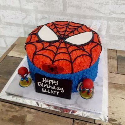 Kue Spiderman Mini