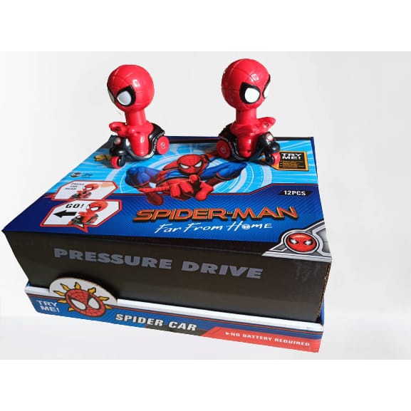 Mainan anak pressure drive spider