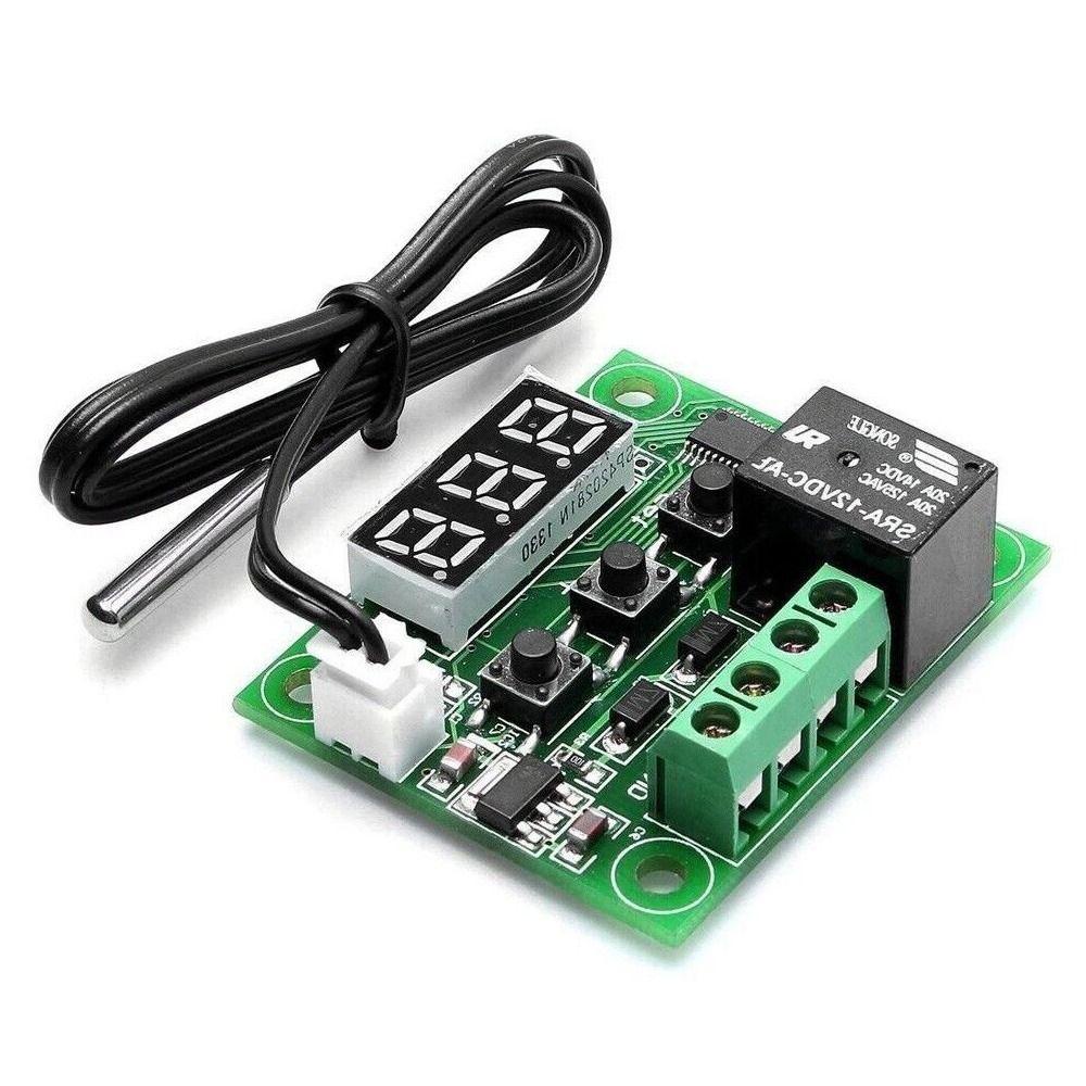 POPULAR Populer Digital Temperature Controller Instrumen Kontrol Profesional 10A Relay Thermostat Module