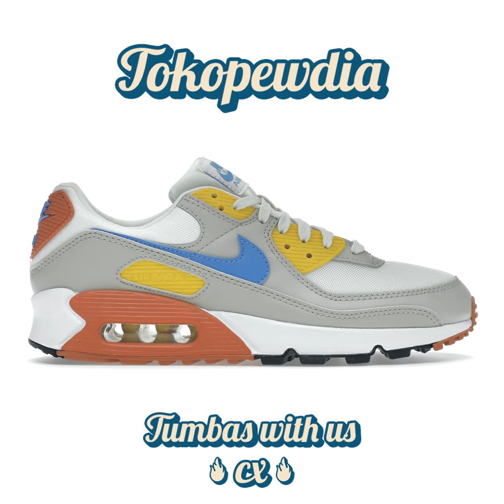 Nike Air Max 90 Summit White University Blue