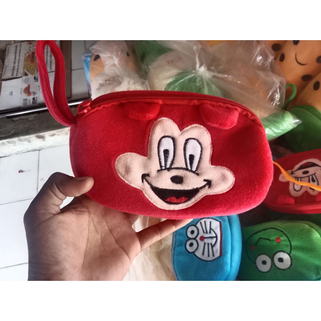 DOMPET TANGAN KARAKTER KARTUN LUCU
