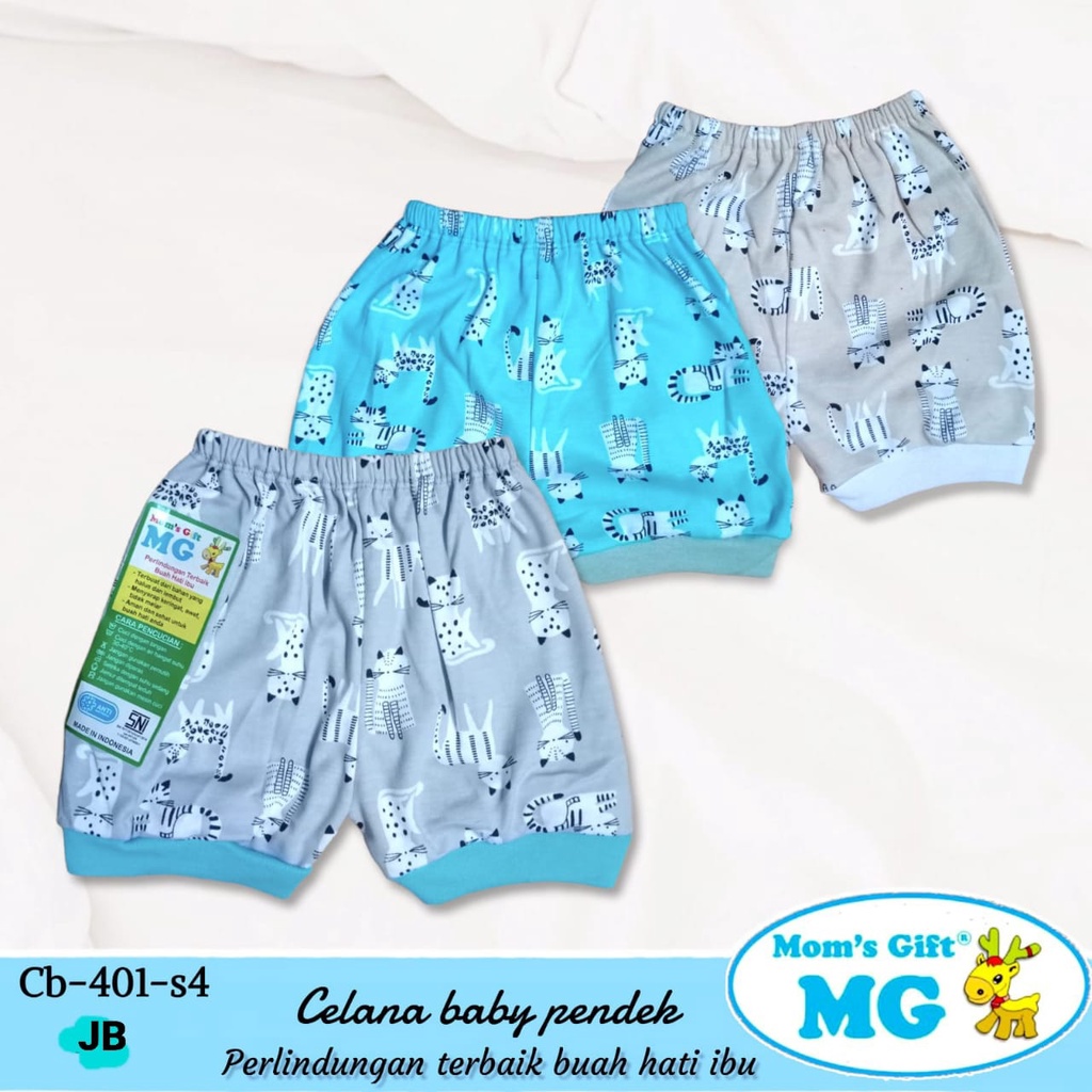 Moms Gift Celana Pendek Bayi Motif The Cat