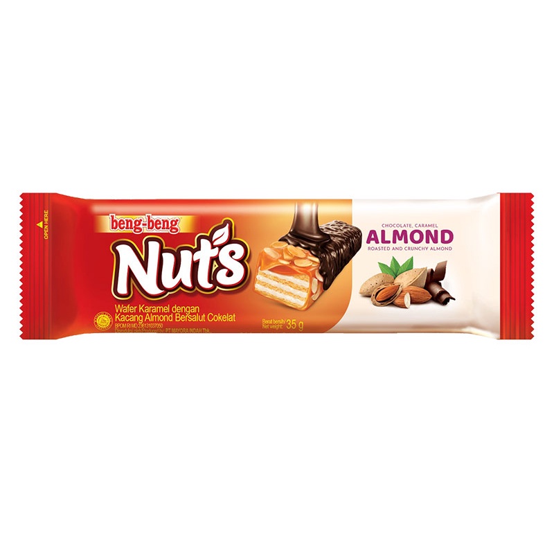 

Beng Beng Wafer Chocolate Caramel Almond
