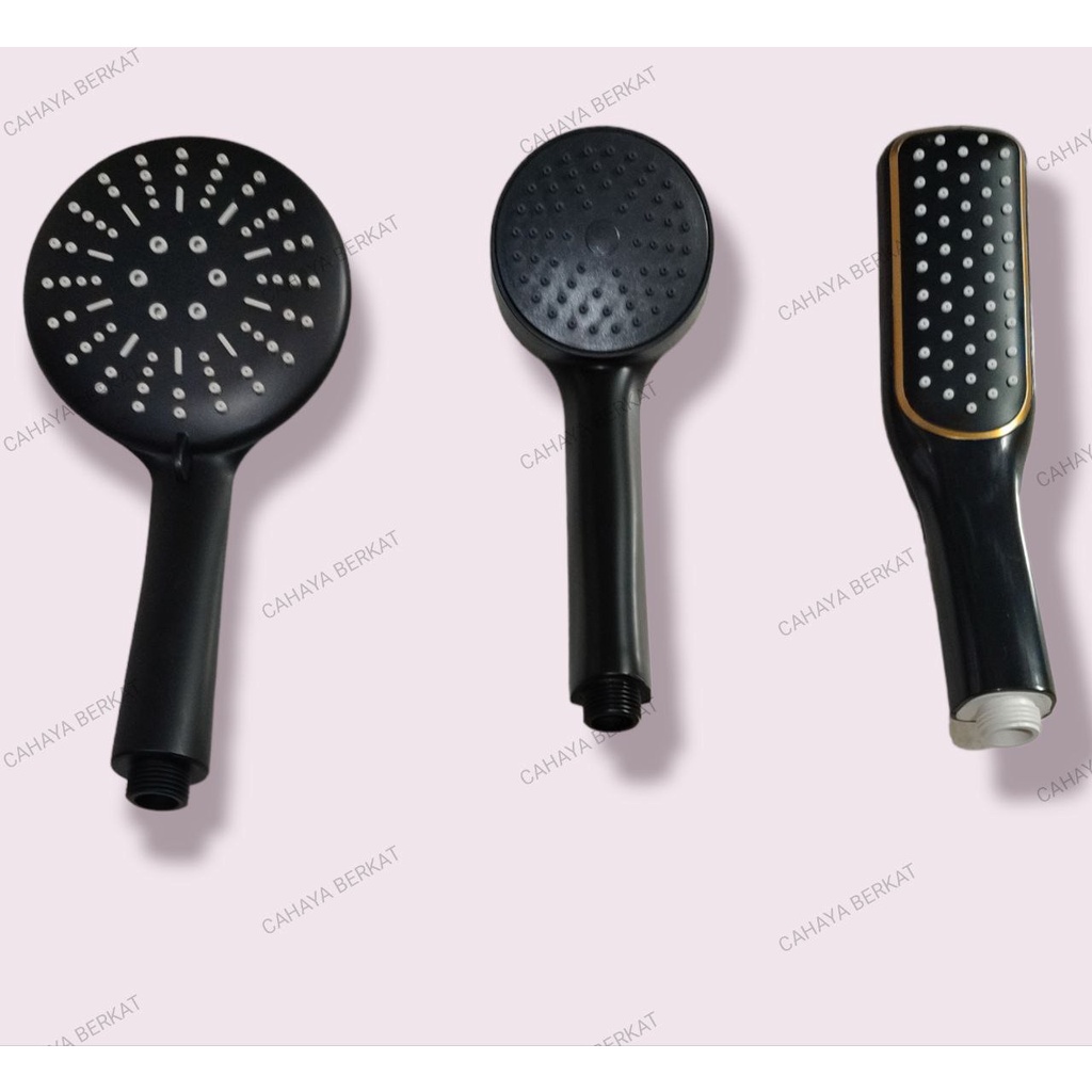 Kepala Shower Mandi Hitam Anti Karat Model Terbaru PROMO HARGA AGEN