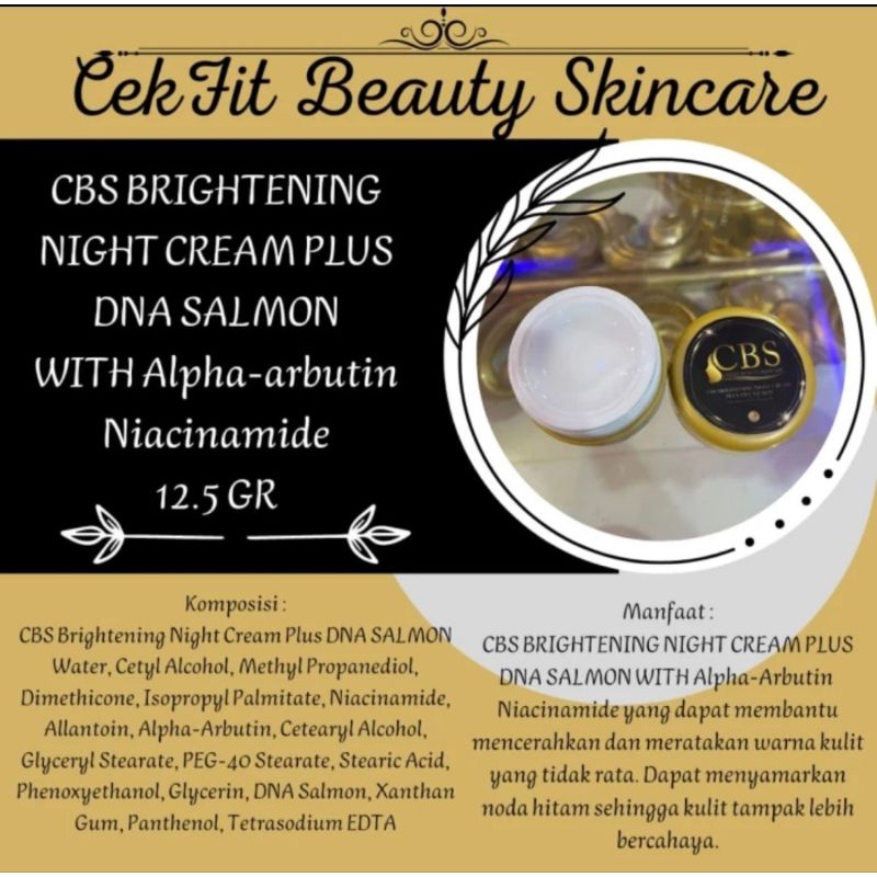 BPOM PAKET CBS CEKFIT BEAUTY SKINCARE JERAWAT DAN FLEK SABUN TONER CREAM