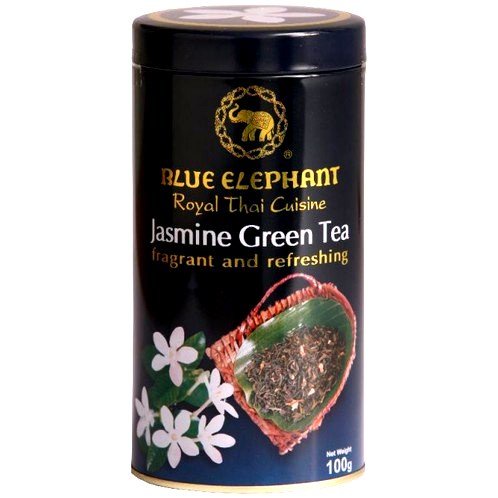 

Blue Elephant Thai Premium Jasmine Green Tea 100 Gram
