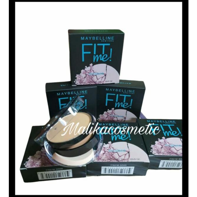 LUSINAN BEDAK MAYBELINE FIT ME 2 IN 1 / Mybelline Compact Powder 2 ini 1 / Bedak Mybelline