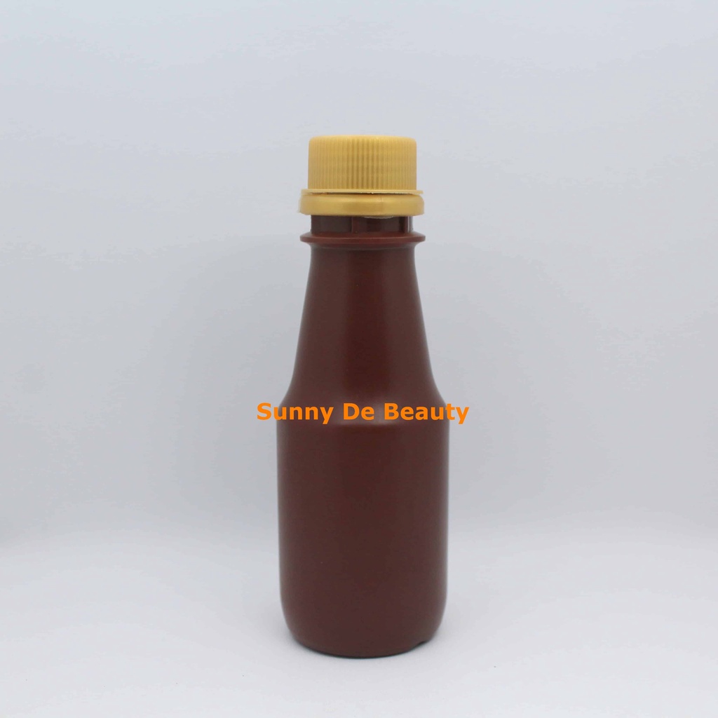 Botol Jamu Coklat 150 Ml / Botol Hdpe / Botol Plastik Food / Botol Minuman Jamu / Botol Minuman Bere