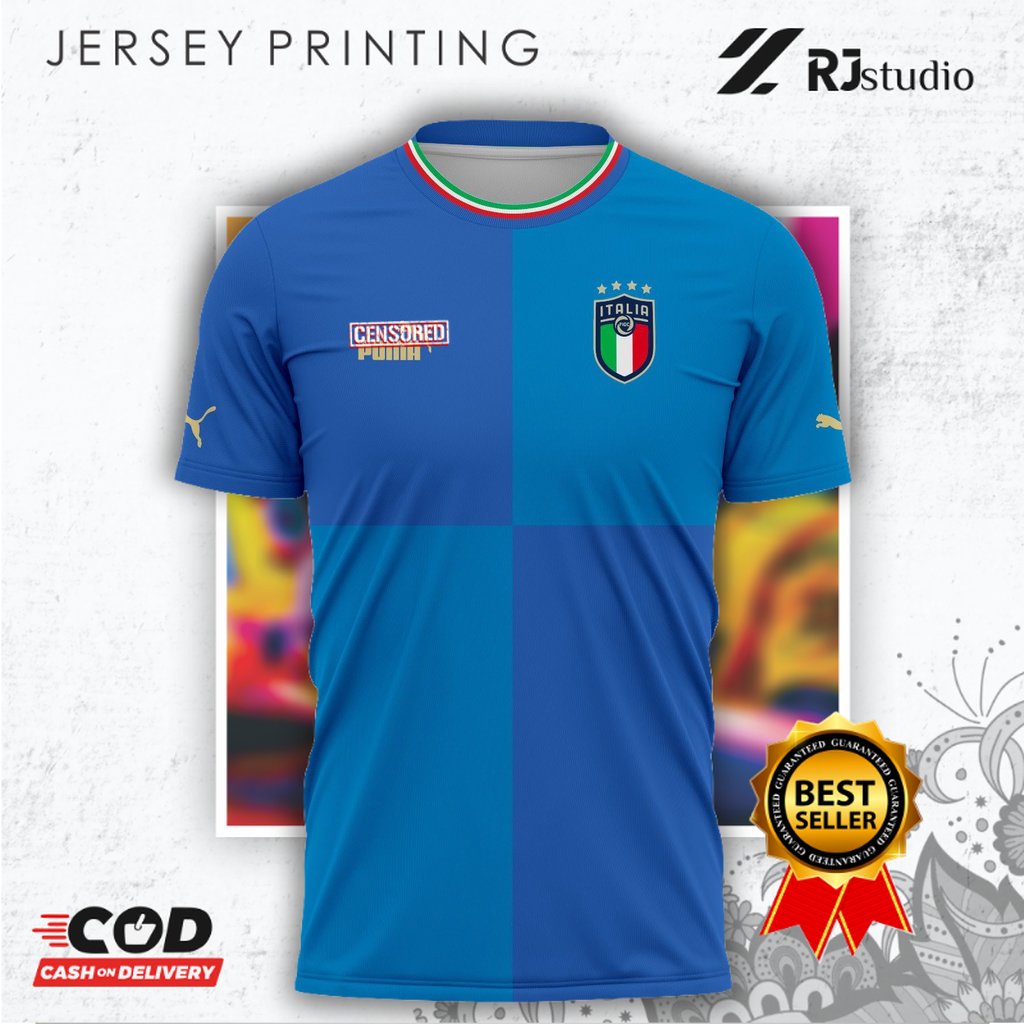 Jersey Printing Italia Home 2022 2023 Italy
