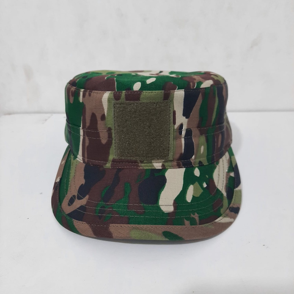 Topi Komando / Topi Pet Loreng Kasad / Nkri Balotelli Premium Terbaru