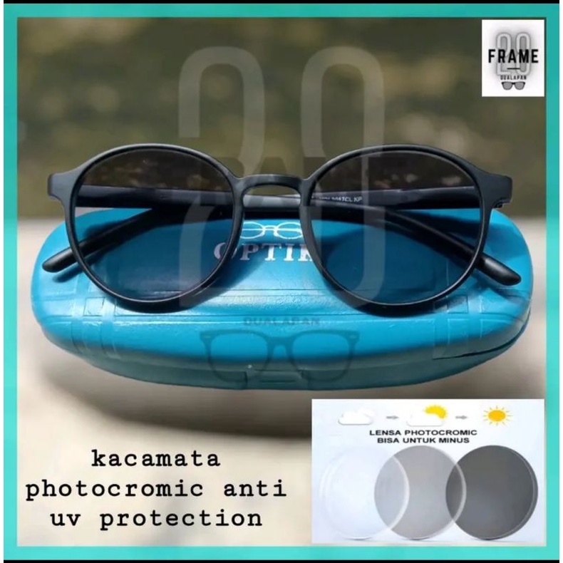 Kacamata minus photocromic -0.25 sampai -6.00 dan lensa norma,minus,cylinder