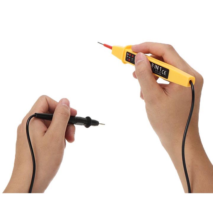 Mayitr Tester Listrik Pen AC DC Voltage Meter Detector 6-380V - VD808 - Yellow