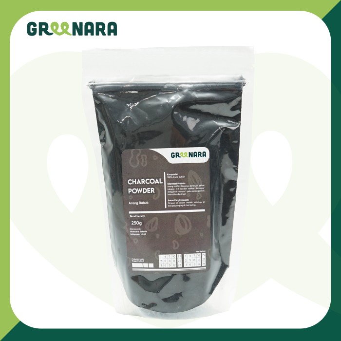 

[BISA COD] Activated Charcoal Powder 250gr Food Grade / Bubuk Arang Aktif
