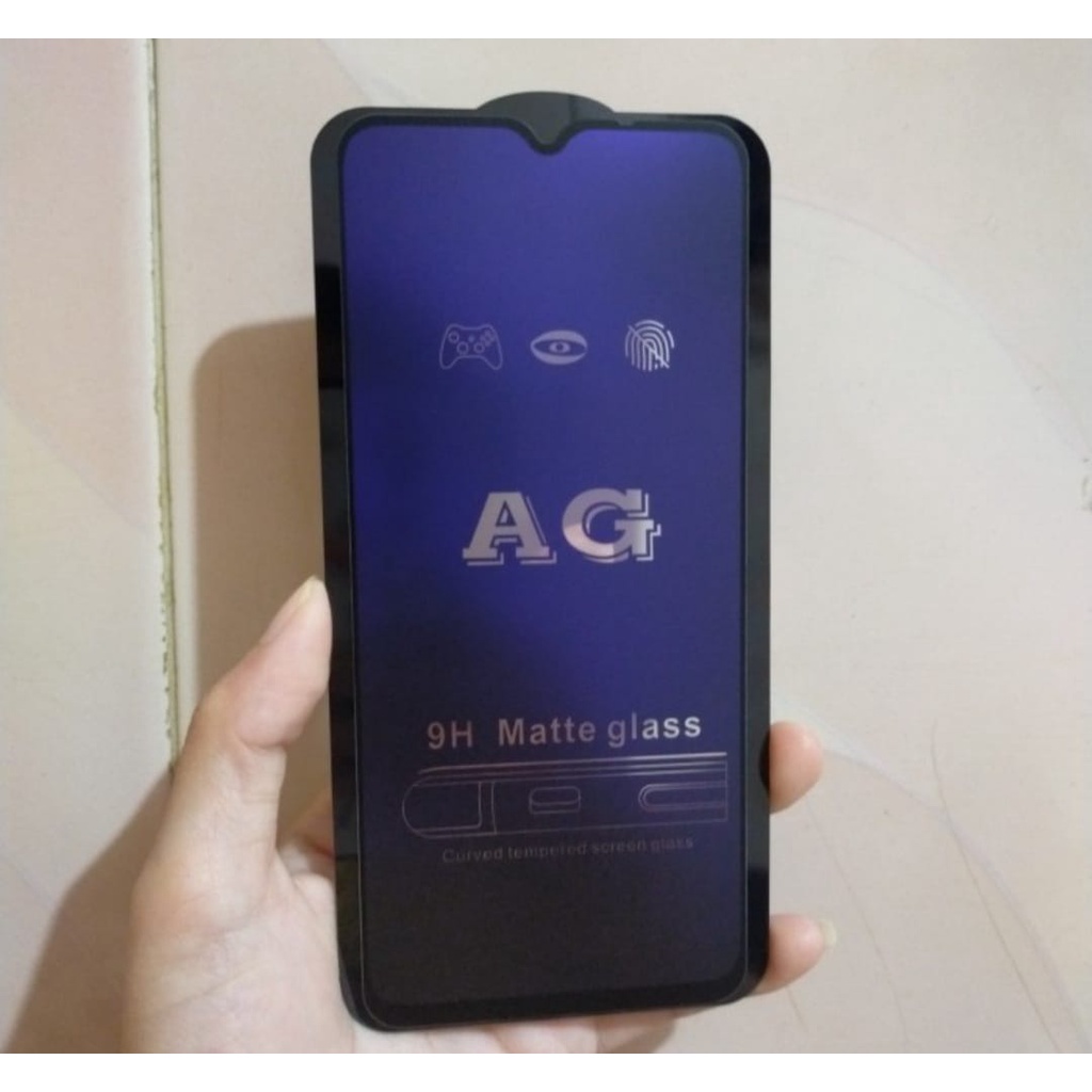 ANTI GORES KACA BLUE MATTE FULL LAYAR / ANMTI GORES ANTI MINYAK REALME C1 /C2/C3/C11/C11 2021/C12/C15/C17/C20/C21/C2Y/C25/C25S/C25Y/C31/C31 / R.3 / R. 3PRO/ R. 5/ R. 5i/R.5PRO/ R.6/ R.7/ R.7i/ R.8. / R. 8i/ ANTI GORES KACA BLUE MATTE FULL LAYAR REALME