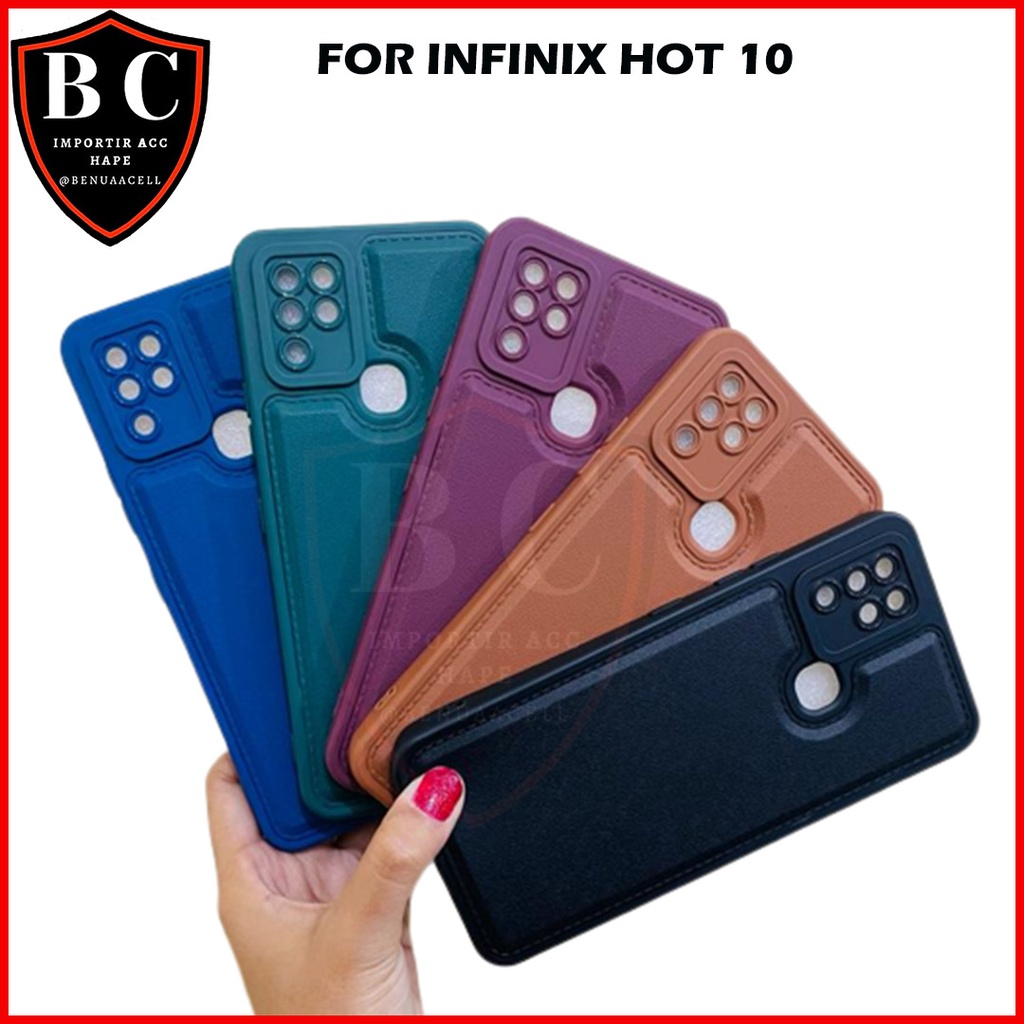 CASE INFINIX HOT 10 - CASE LEATHER PRO INFINIX HOT 10 HOT 10S HOT 10 PLAY HOT 11 PLAY