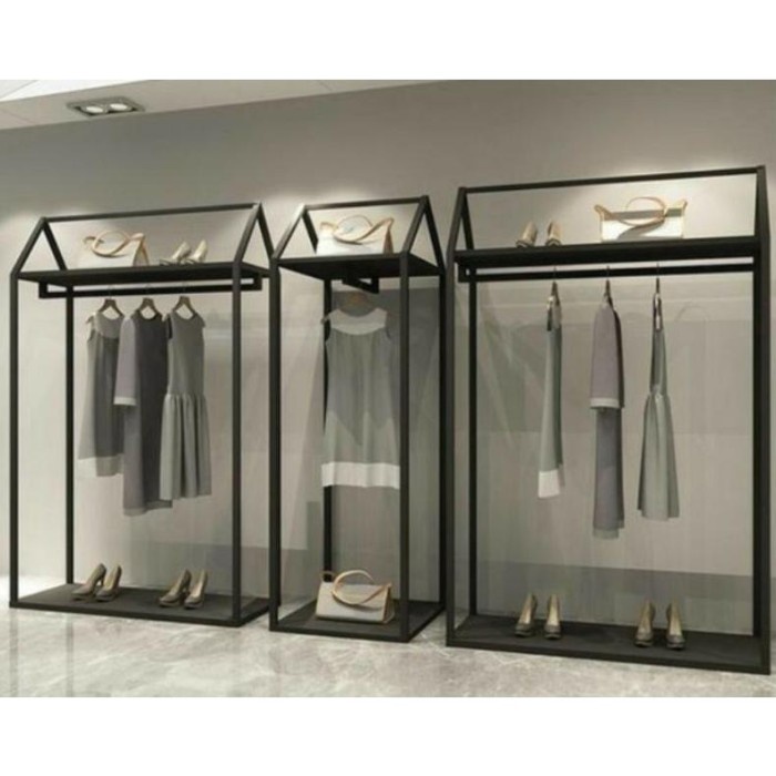 Hanger Rak Gantungan Baju/ Rak Gantungan Baju Distro/ Rak Gantungan Baju