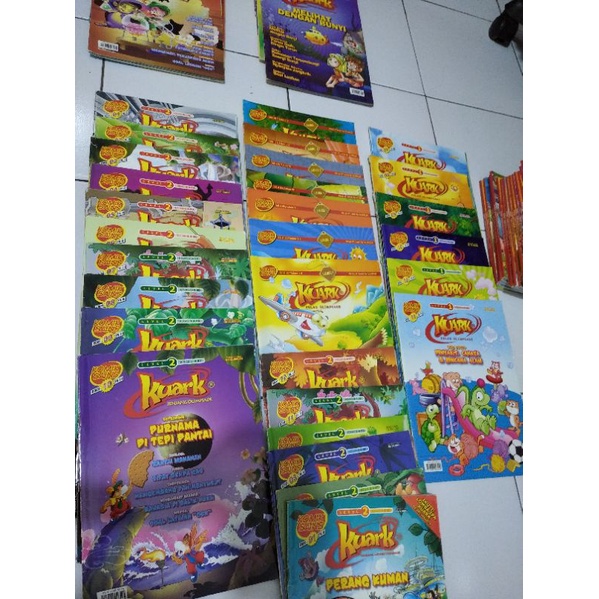 MAJALAH KOMIK PENGETAHUAN ALAM ANAK KUARK LEVEL 1 2 SD KELAS 1 2 3 4 5 6