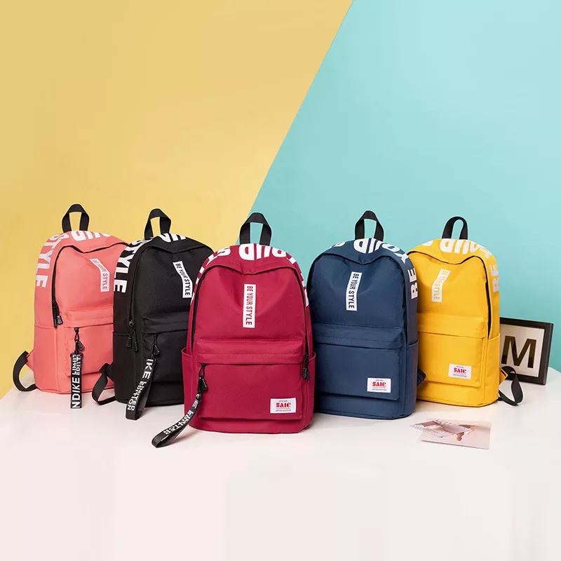 Tas Ransel Backpack Pria Wanita Import Korea Batam Multifungsi Sekolah Kantor Kekinian Murah Branded