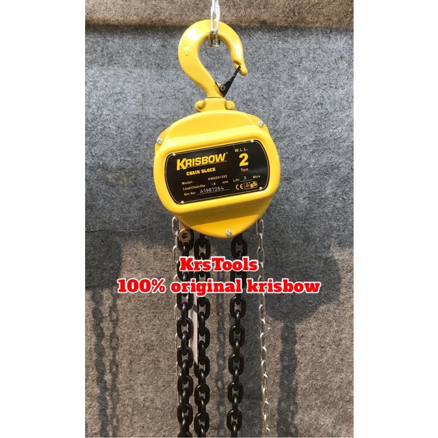 Chain Krisbow Chain Block 2 T