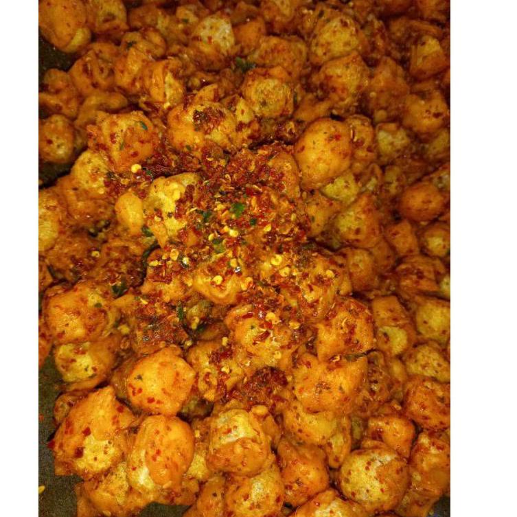 

STOCK TERBATAS G848 Siomay mini kering Extra pedas Daun jeruk Netto 1KG /1000 gram ㅄ