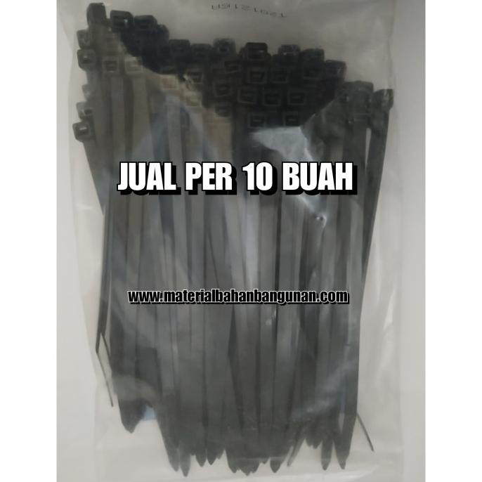 Cable Ties Panjang 15 cm Ikat Kabel Tiang Listrik Hitam PLN Per 10 Pcs citrab44 dijamin