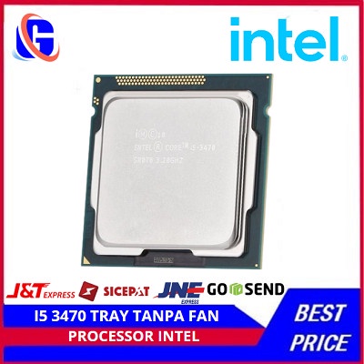 PROCESSOR I5 3470 TRAY TANPA FAN