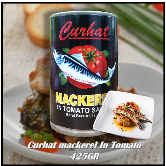 

Curhat Mackerel In Tomato 425GR