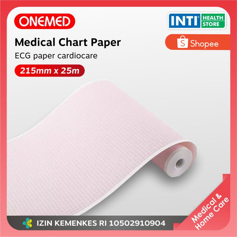 Onemed | Medical Chart Paper | ECG Paper Cardiocare | Tele Paper