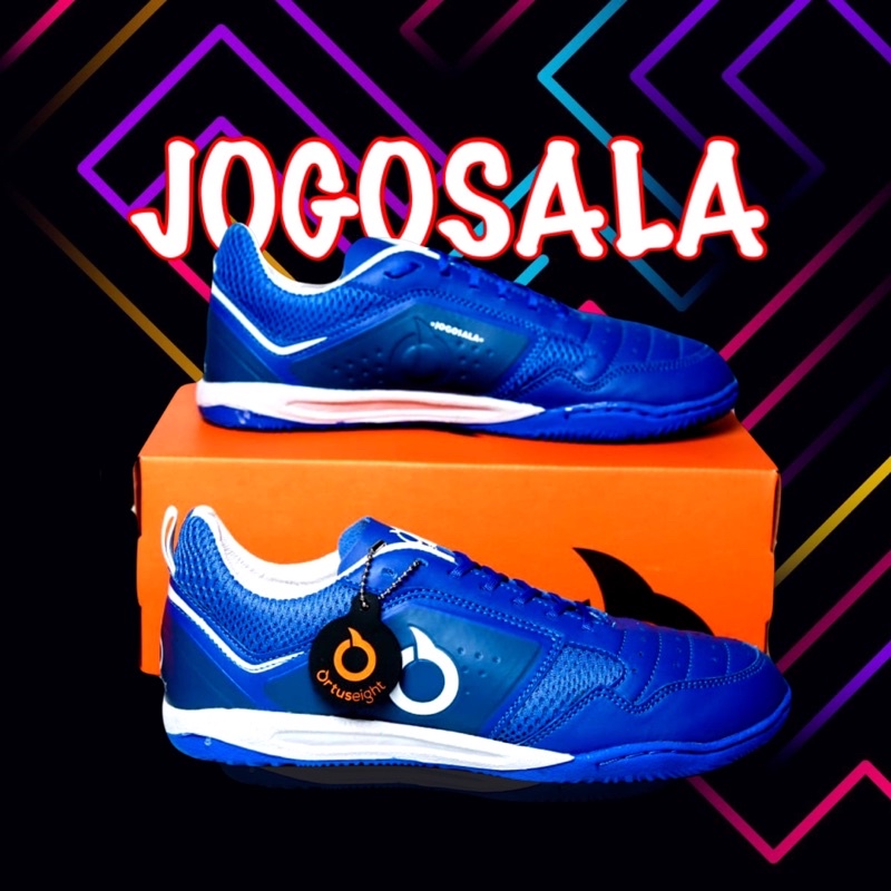 Sepatu Futsal Ortus Jogosala Rampage Komponen Binb Blue