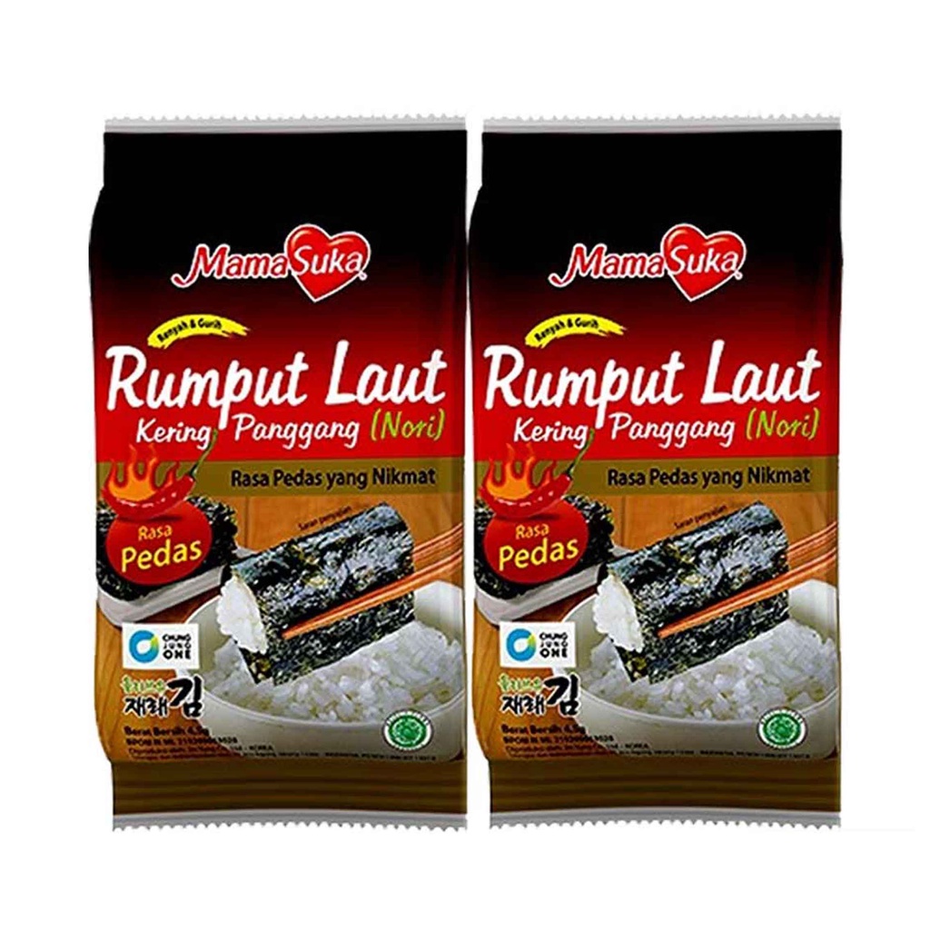 MAMA SUKA RUMPUT LAUT 4 VARIAN RASA 4,5g