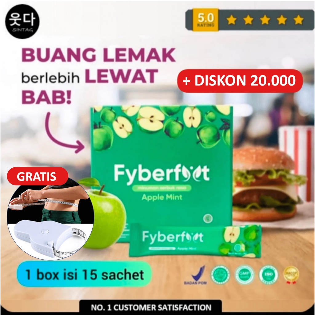 Minuman Diet Serat Fyberfyt Suplemen Detox Pelangsing Penurun BB Alami