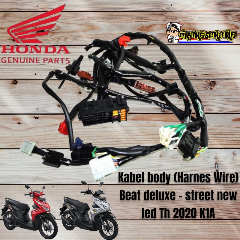 Kabel body harness wire kabel body utama beat new street led ISS 2020 K1A original
