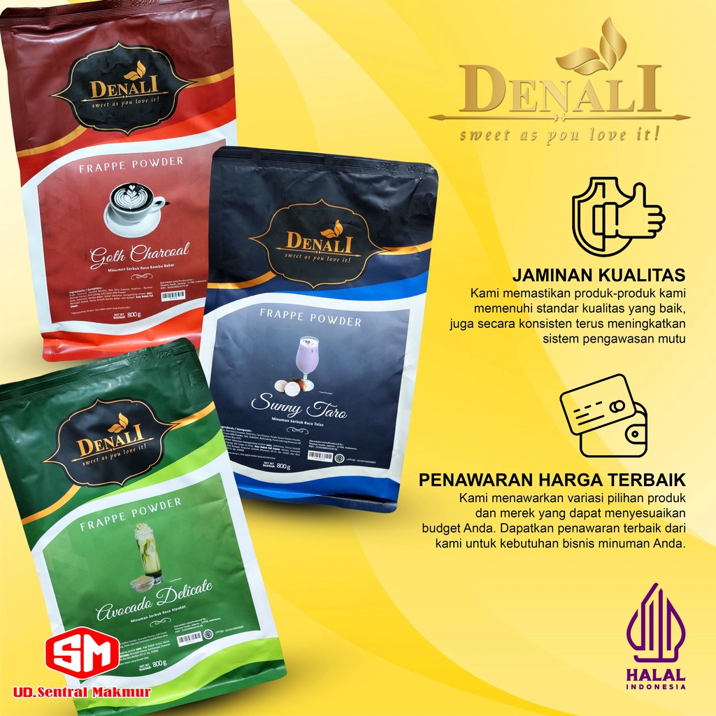 

POWDER DENALI BANYAK VARIAN RASA 800 Gram