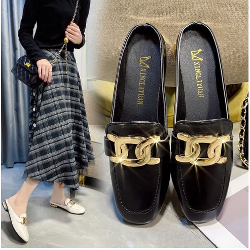 Sepatu Import sepatu wanita import model terbaru kekinian C-2 flat shoes sepatu santai