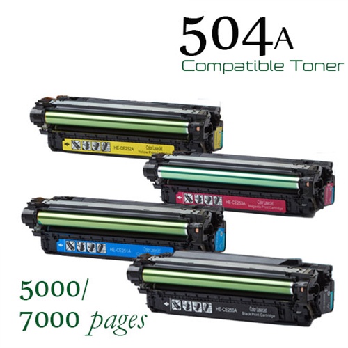 Toner Cartridge 507A/504A universal printer Enterprise 500 color MFP M551, M575dn, Color LaserJet CP3525, CM3530 MFP Compatible toner cartridge