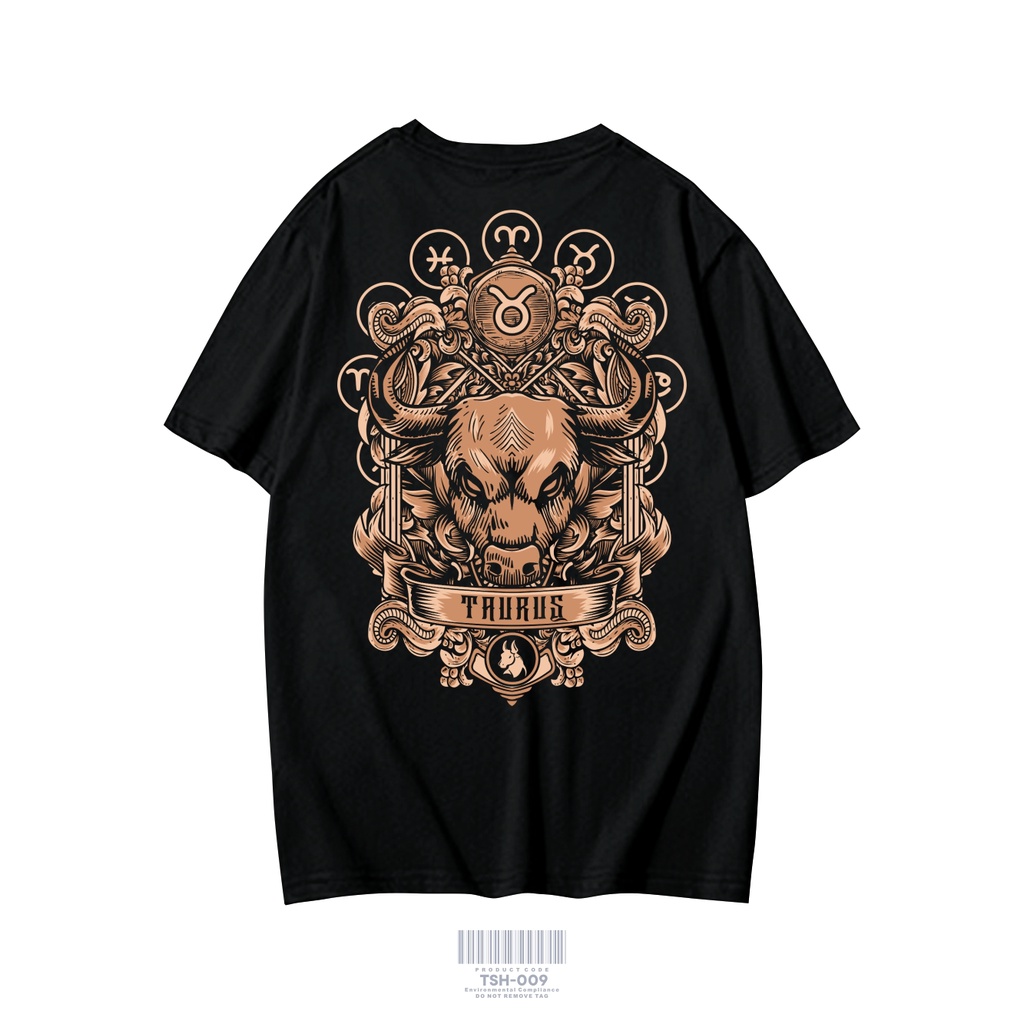 KAOS ZODIAK TAURUS NEW EDITION KAOS PAKAIAN TERBARU