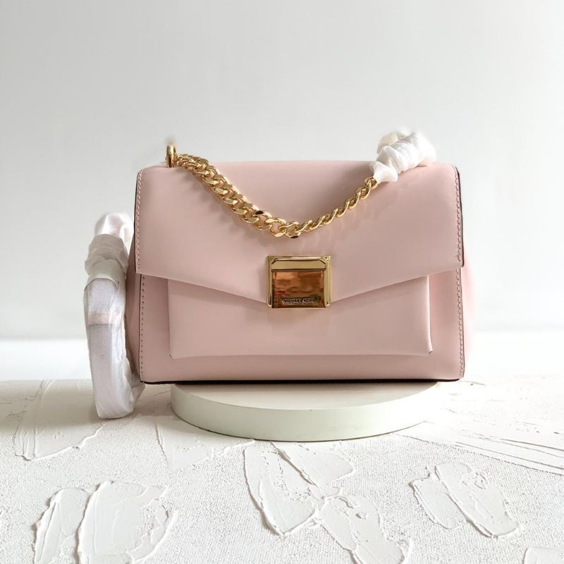 MK Lita Medium Leather Crossbody Bag