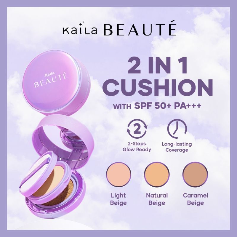 KAILA BEAUTE 2-IN-1 Cushion SPF 50+ PA+++