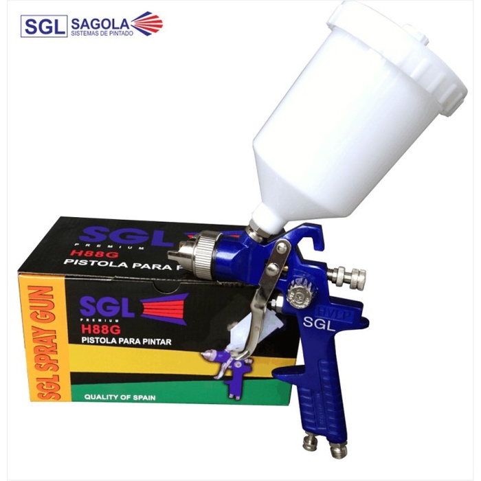 SGL Spray Gun Hvlp 1.4mm - H88G14MM - Alat Semprot Cat Tabung Atas